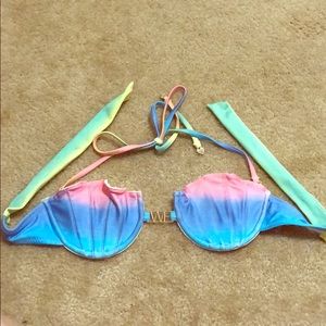 Wildfox Sea shell mermaid bikini top